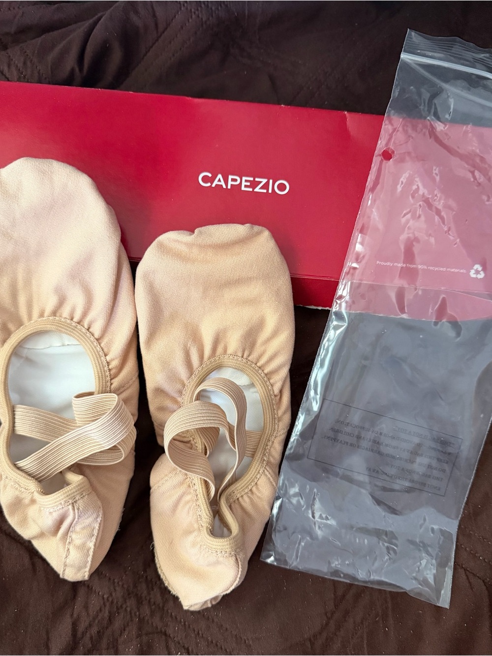 Capezio Hanami Ballet Slippers in Nude